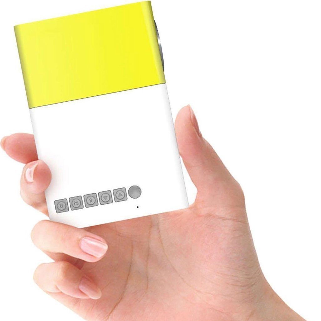 Tragbarer Projektor für ein Heimkinoerlebnis