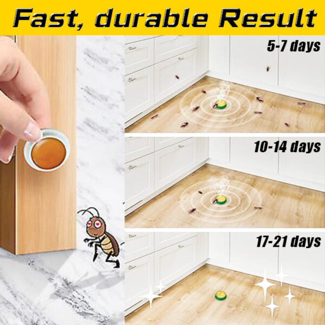 Bait station for cockroaches