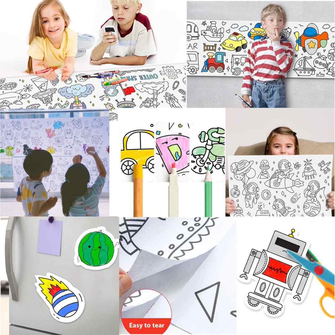 Tekentrommel voor kinderen: Laat de creativiteit de vrije loop! 