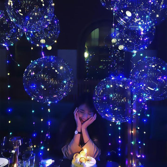 Újrahasználható LED léggömbök az ünnepeid megvilágításához (X10)