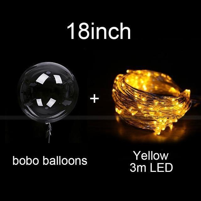 LED balony wielokrotnego użytku do oświetlania twoich imprez (X10) 